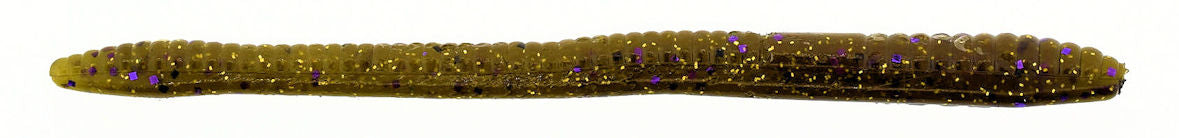 Zoom Finesse Worm_Green Pumpkin Purple Gold