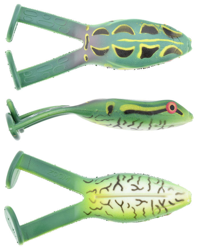 Zoom Frog Zebra Green