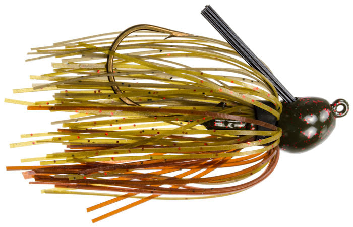 Strike King Bitsy Bug Mini Jig Green Pumpkin