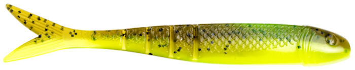 Strike King Blade Minnow Green Pumpkin Chartreuse Belly