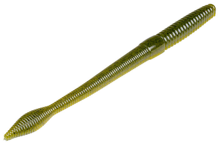 Strike King KVD 8" Bull Worm Green Pumpkin