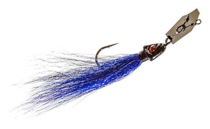 Z-Man ChatterBait Bucktail_Black Blue