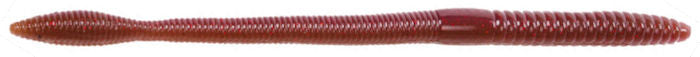 Strike King Perfect Plastic Finesse Worm Ox Blood