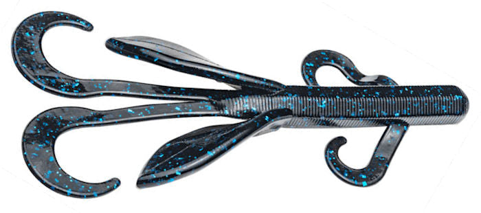 Strike King Game Hawg Black Blue Flake