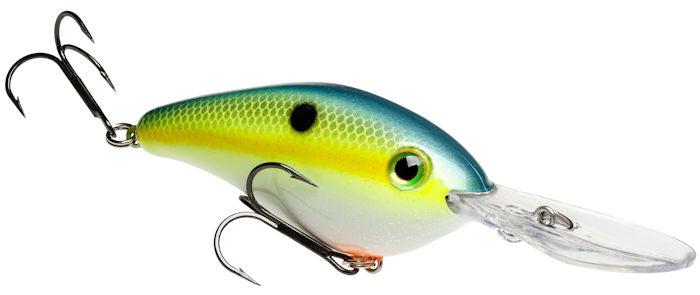 Strike King Pro-Model 6XD Chartreuse Sexy Shad