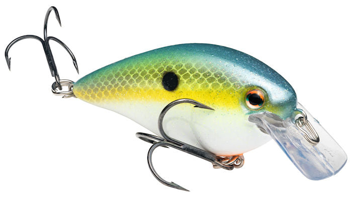 Strike King KVD Pro-Model Square Bill Chartreuse Sexy Shad