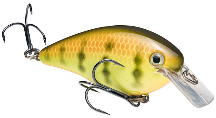 Strike King KVD Pro-Model Square Bill Chartreuse Perch