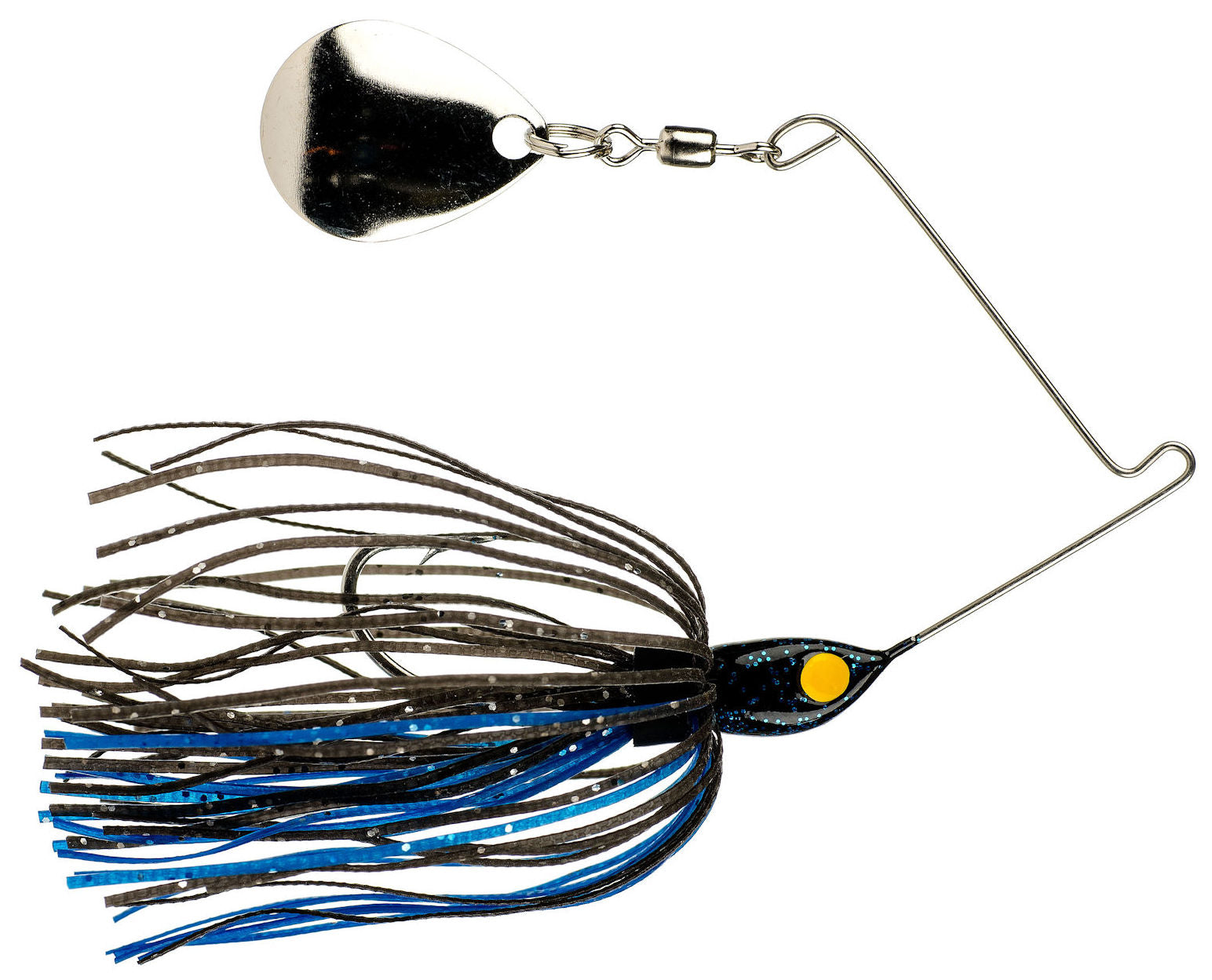 Strike King Micro-King Spinnerbait Black/Blue