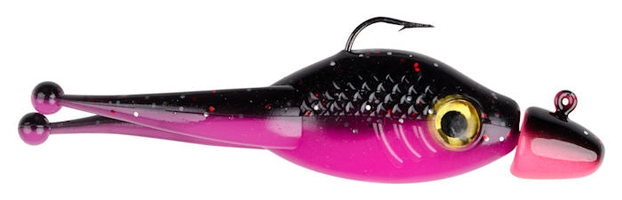 Strike King Mr. Crappie Scizzor Shad_Pink Tuxedo