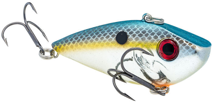 Strike King Red Eyed Shad Chrome Sexy Shad