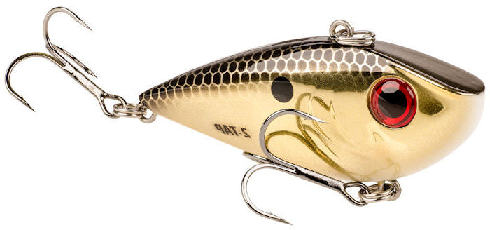 Strike King Red Eyed Shad 2-Tap Gold Black Back