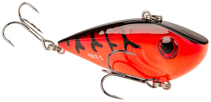 Strike King Red Eyed Shad 2-Tap Orange Craw