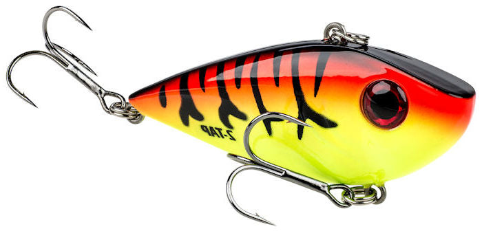 Strike King Red Eyed Shad 2-Tap Green Tomato