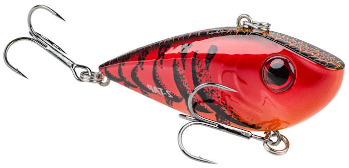 Strike King Red Eyed Shad 2-Tap Delta Red