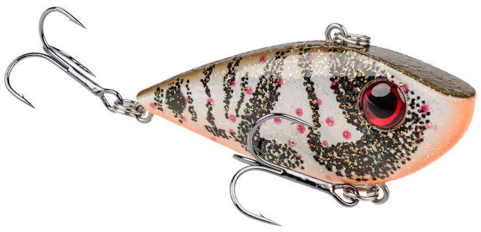 Strike King Red Eyed Shad 2-Tap Albino Craw