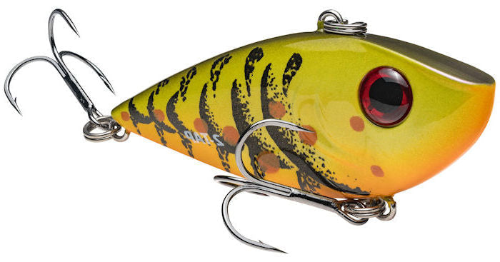 Strike King Red Eyed Shad 2-Tap Green Pumpkin Craw