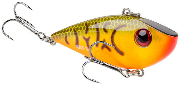 Strike King Red Eyed Shad 2-Tap Orange Belly Craw