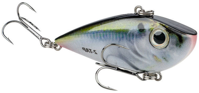 Strike King Red Eyed Shad 2-Tap Natural Shad