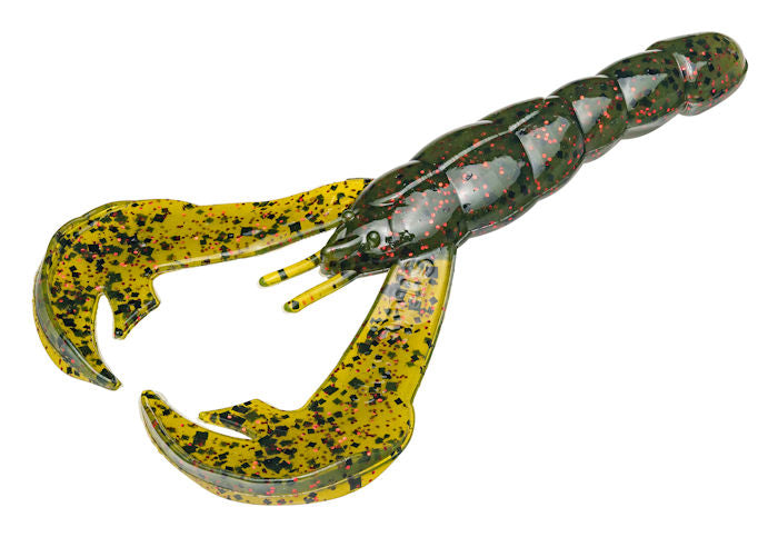 Strike King Rage Grub Hot Chartreuse