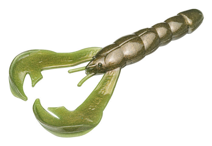 Strike King Rage Grub Hot Chartreuse