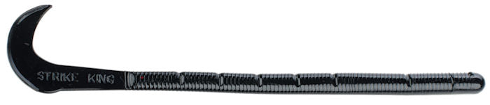 Strike King Rage Thumper Worm Black